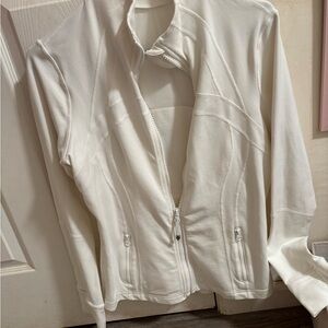Lululemon Athletica White Utility Jacket